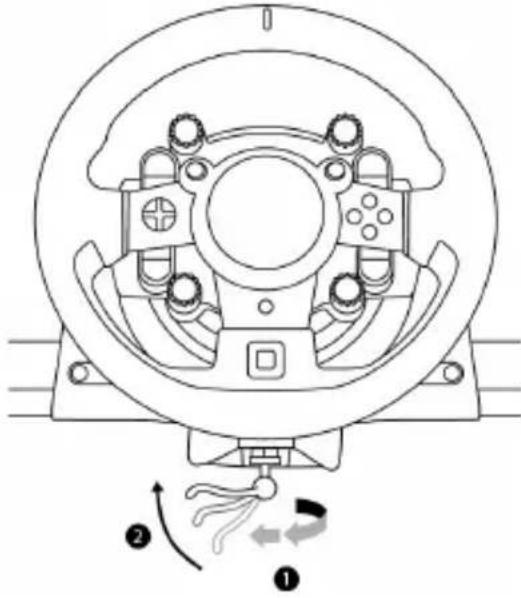THRUSTMASTER T.Racing Scuderia Ferrari Edition - Fissare il volante a un tavolo o a una scrivania - 3