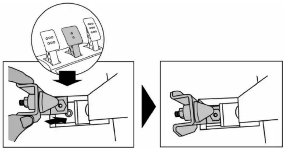 THRUSTMASTER T.Racing Scuderia Ferrari Edition - Instalar o batente cônico ("CONICAL RUBBER BRAKE" mod) - 2