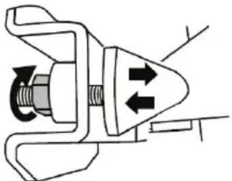 THRUSTMASTER T.Racing Scuderia Ferrari Edition - Anpassen des HUBS und der STÄRKE des Widerstands der Bremse - 1