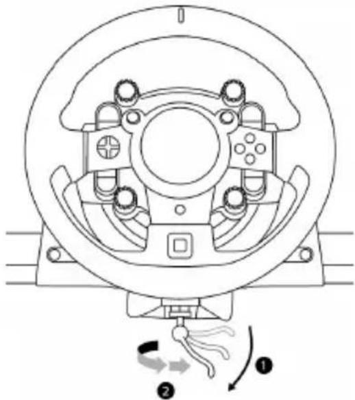 THRUSTMASTER T.Racing Scuderia Ferrari Edition - 將賽車方向盤固定在桌面上 - 4