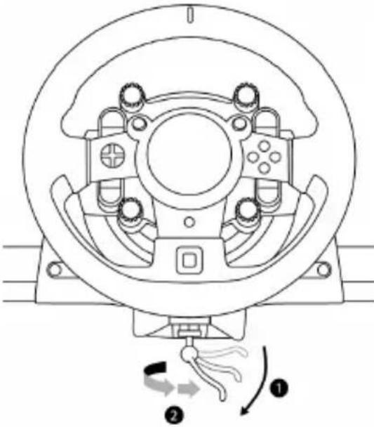 THRUSTMASTER T.Racing Scuderia Ferrari Edition - 테이블이나 책상에 레이싱 핸들 부착하기 - 5