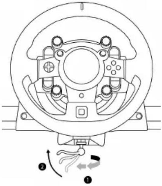 THRUSTMASTER T.Racing Scuderia Ferrari Edition - Fixar o volante a uma mesa ou secretária - 3