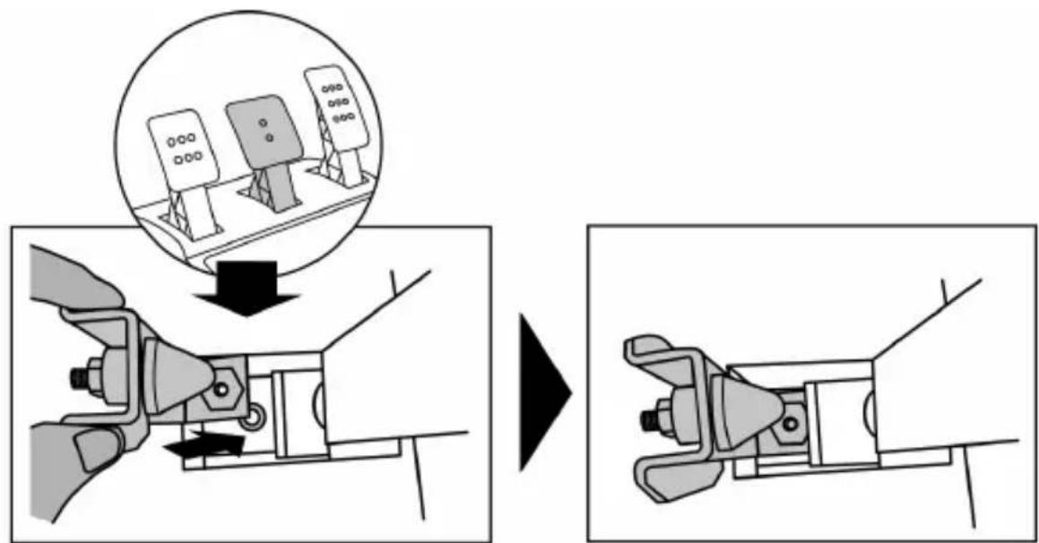 THRUSTMASTER T.Racing Scuderia Ferrari Edition - Instalar o batente cónico ("CONICAL RUBBER BRAKE" mod) - 2