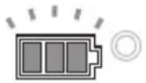 MAKITA DUR366LZ - Remaining battery capacity indication - 1