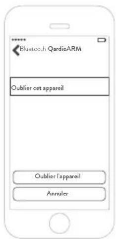 Qardio QardioArm - RÉINITIALISATION DU JUMELAGE SUR iOS - 4