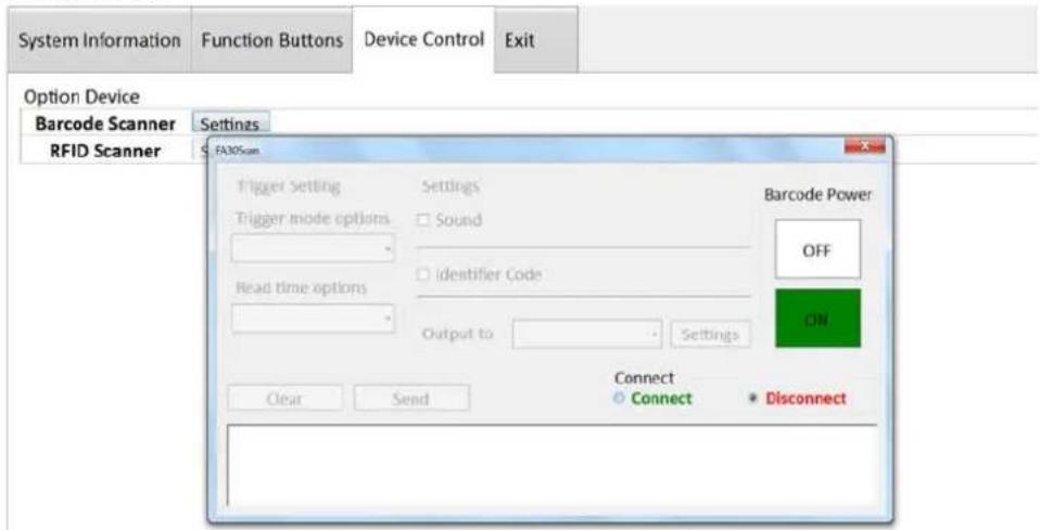 Winmate M101BK - To enable the Barcode Reader: - 3