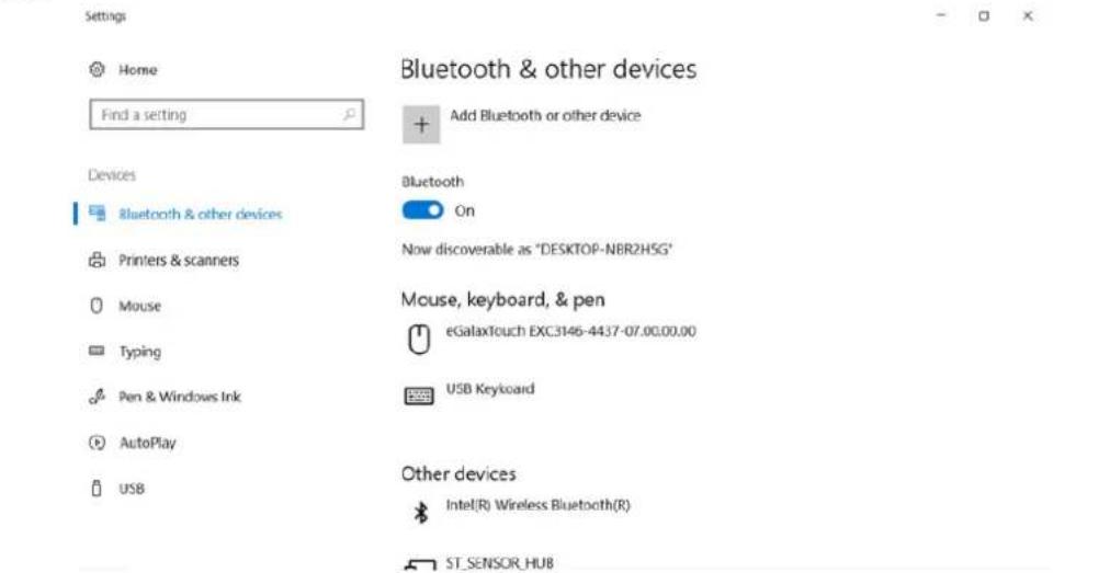 Winmate M101BK - Opening My Bluetooth: - 2