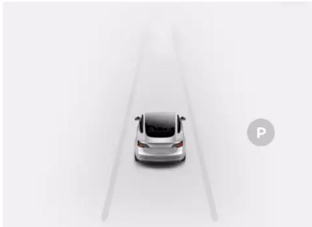 TESLA Model 3 (2019) - Pour utiliser la fonction Parking Auto - 1