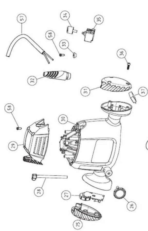 Ferm PRM1021 - Exploded view - 1