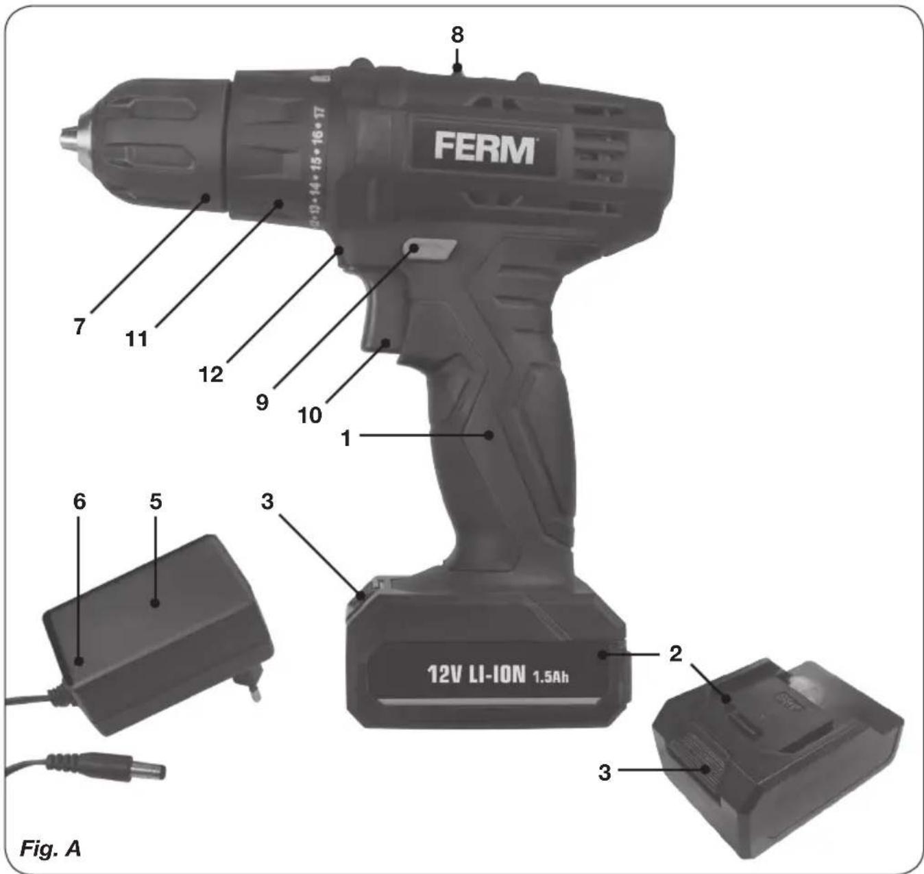 Ferm CDM1118 - CDM1118 - CDM1119 - 1