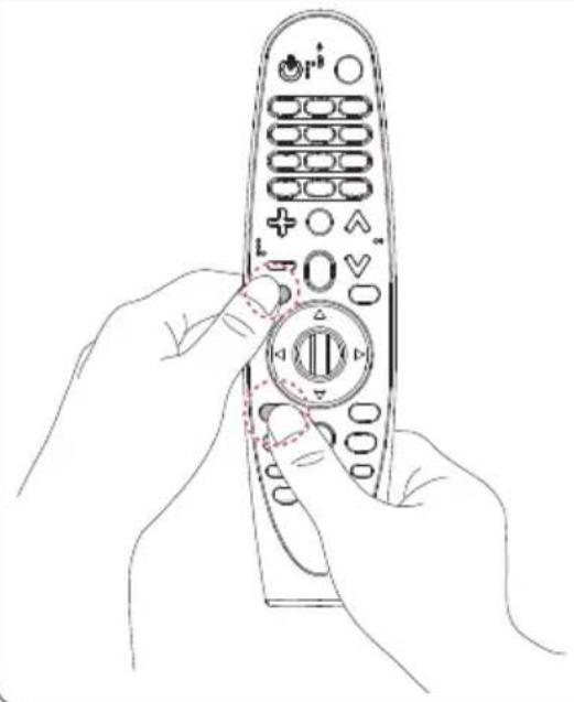 LG ANMR19BA - Magic remote nynbTin KaushbIKtah 6ackapy KypaJIbIH tipkey konbl - 1
