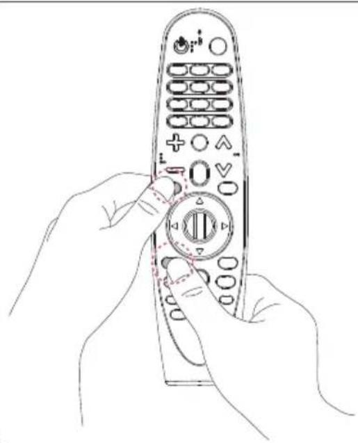 LG ANMR19BA - Registracija daljinskega upravljalnika Magic - 1