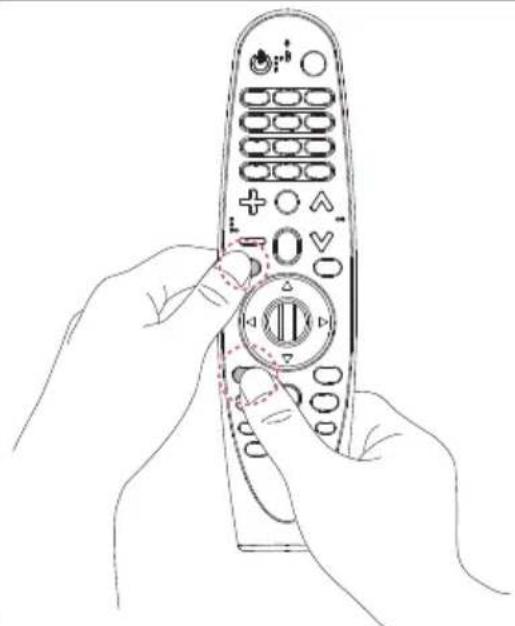 LG ANMR19BA - Kā registret Magic Remote tālvadibas pulti - 1