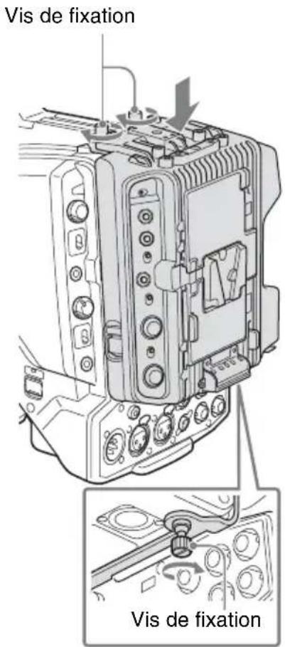 SONY CAFB70 - Fixation de l'adaptateur à uneamera/un caméoscope - 2