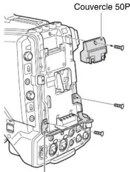 SONY CAFB70 - Fixation de l'adaptateur à uneamera/un caméoscope - 1
