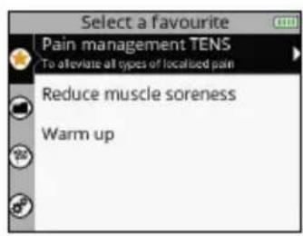 COMPEX SP 6.0 - SELECTIONAR UN PROGRAMA - 1