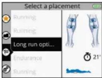 COMPEX Fit 5.0 - ВЫБЕРИТЕ РАСПОЛОЖЕНИЕ ЭЛЕКТРОДОВ - 1