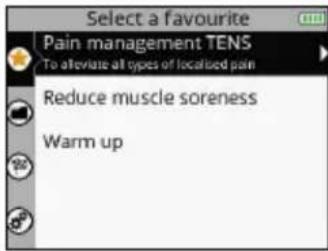 COMPEX Fit 5.0 - SÉLECTIONNER UN PROGRAMME - 1