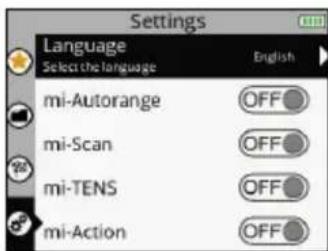 COMPEX Fit 5.0 - SELECCIONAR UMA DEFINIÇÃO - 1