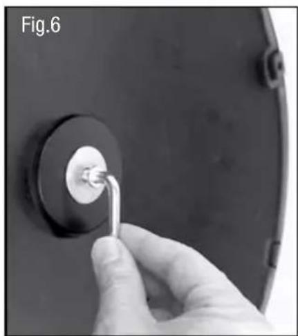 HONEYWELL HSF600W - FIXER LE VENTILATEUR À LA BASE - 4