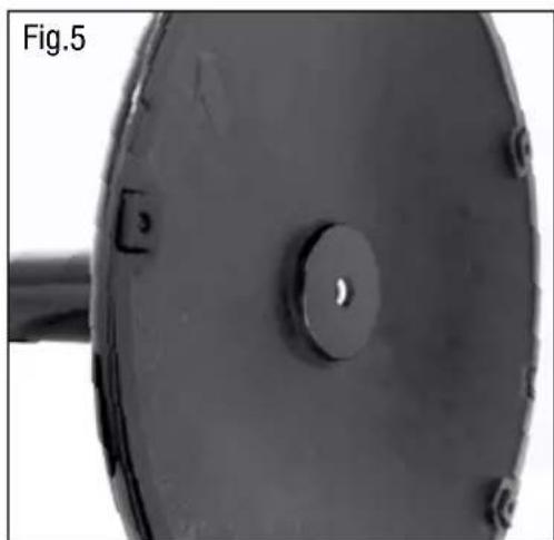 HONEYWELL HSF600W - SECURING THE FAN TO THE BASE - 2