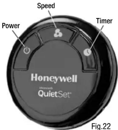 HONEYWELL HSF600W - MINUTERIE - 1