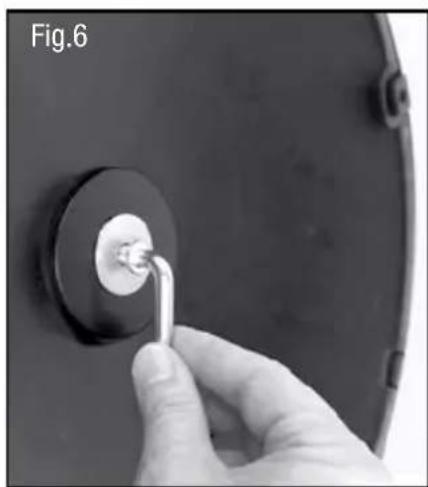 HONEYWELL HSF600W - SECURING THE FAN TO THE BASE - 3