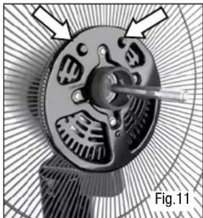 HONEYWELL HSF600W - ASSEMBLING THE UPPER PORTION OF THE FAN - 5