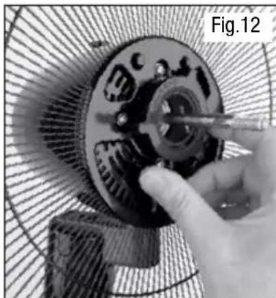 HONEYWELL HSF600W - ASSEMBLING THE UPPER PORTION OF THE FAN - 6