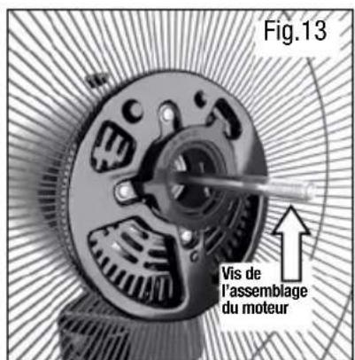HONEYWELL HSF600W - ASSEMBLAGE DE LA PARTIE SUPérieURE DU VENTILATEUR - 7