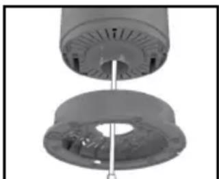 HONEYWELL HYF500 - FIXER LE VENTILATEUR VERTICAL SUR LA BASE - 3
