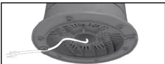 HONEYWELL HYF500 - FIXER LE VENTILATEUR VERTICAL SUR LA BASE - 6