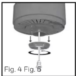 HONEYWELL HYF500 - ASEGURAR EL VENTILADOR DE TORRE A LA BASE - 2