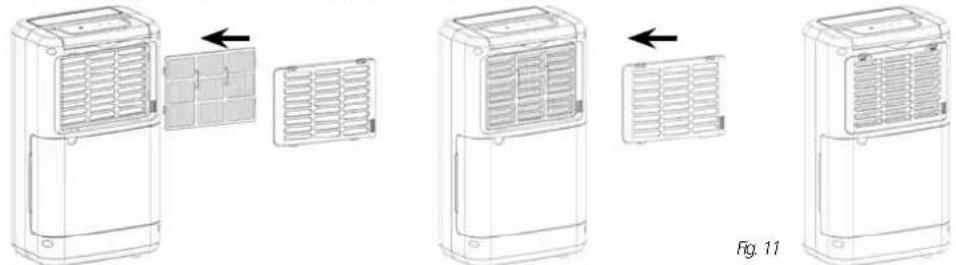 QLIMA D 210 - Fixez le filtré à air - 1