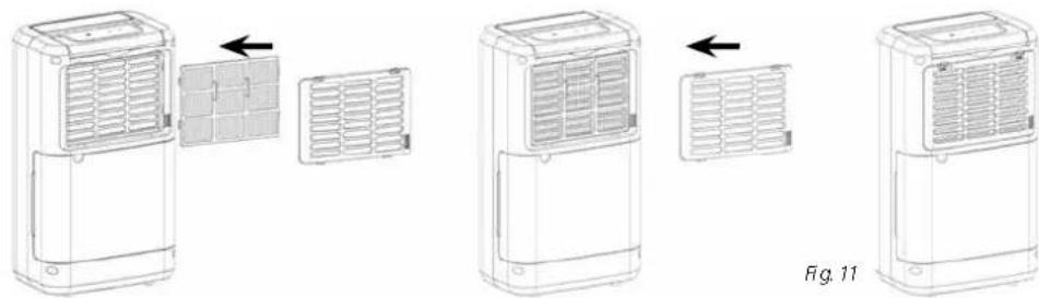 QLIMA D 210 - Attach the air filter - 1
