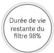 Xiaomi Mi Air Purifier 2S - Réinitialisation du Wi-Fi Messages d'état du filtre - 4