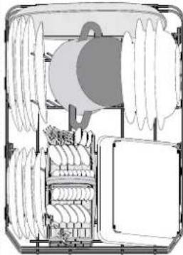 WHIRLPOOL WSFE 2B19 EU - PANIER INFÉRIEUR - 1