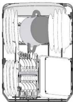 WHIRLPOOL WSFE 2B19 EU - SPODNJA KOSARA - 1