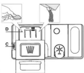 WHIRLPOOL WSFE 2B19 EU - 3APEKDAHE HA DO3ATOPA 3A MUNJEH INPENAPAT - 1