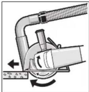 BOSCH AdvancedGrind 18 - Trennen von Stein (siehe Bild A) - 1