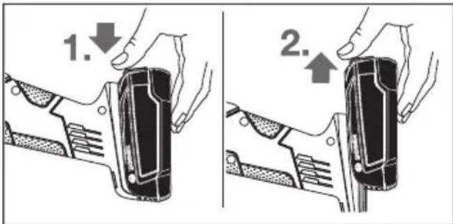 BOSCH AdvancedGrind 18 - Akumuliatoriaus iémimas - 1