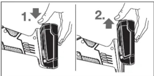 BOSCH AdvancedGrind 18 - Akünun sarj edilmesi - 1