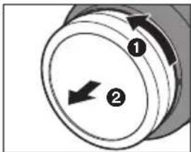 PANASONIC Lumix SX50 - Aufsetzen des Objektivs - 1