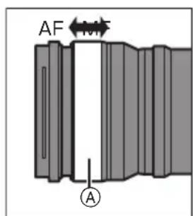 PANASONIC Lumix SX50 - Switching AF/MF - 1