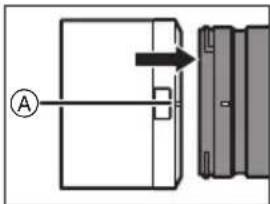 PANASONIC Lumix SR70200 - Aufsetzen des Objektivs - 2