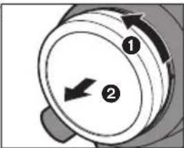 PANASONIC Lumix SR70200 - Installazione dell'obiettivo - 1