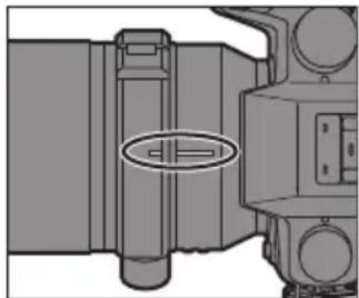 PANASONIC Lumix SR70200 - ■ Installazione dell'attacco treppiede - 1