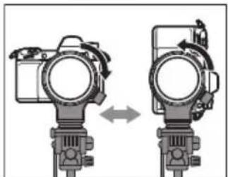 PANASONIC Lumix SR70200 - ■ Modifica dell'orientamento verticale/orizzontale - 2