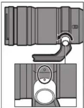 PANASONIC Lumix SR70200 - 三脚座の使い方 - 5