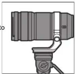 PANASONIC Lumix SR70200 - Using the Tripod Mount - 1
